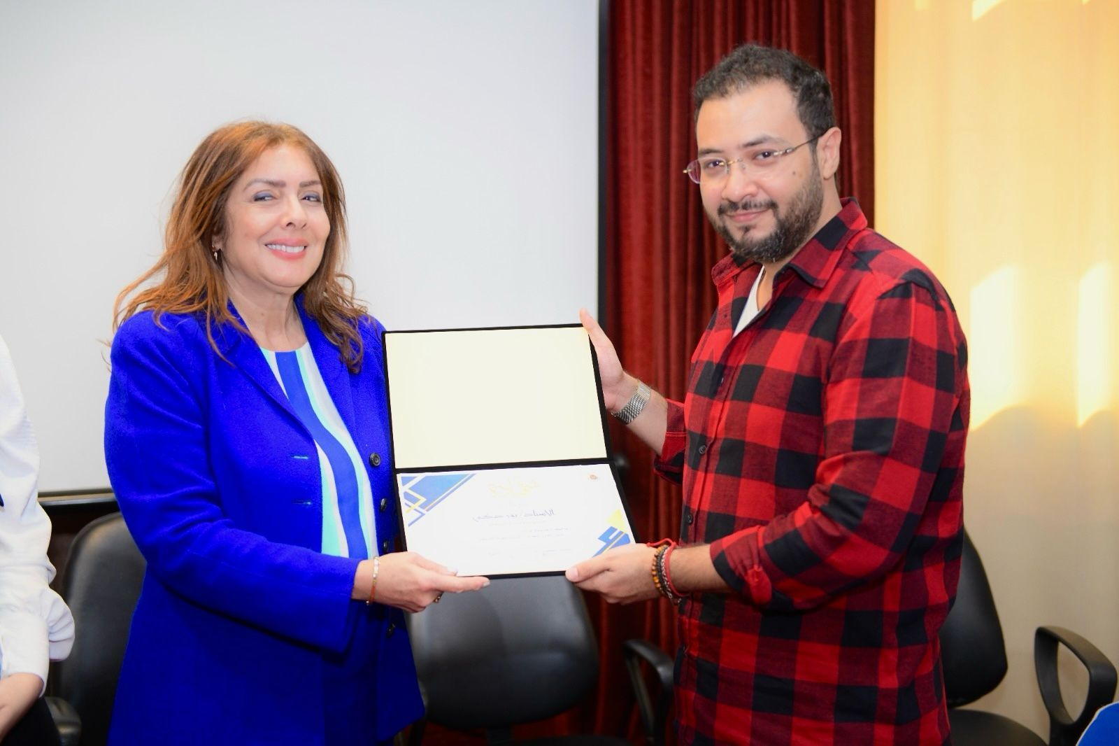 ورشة كتابة السيناريو للمخرج والسيناريست نور زكي في جامعة فاروس