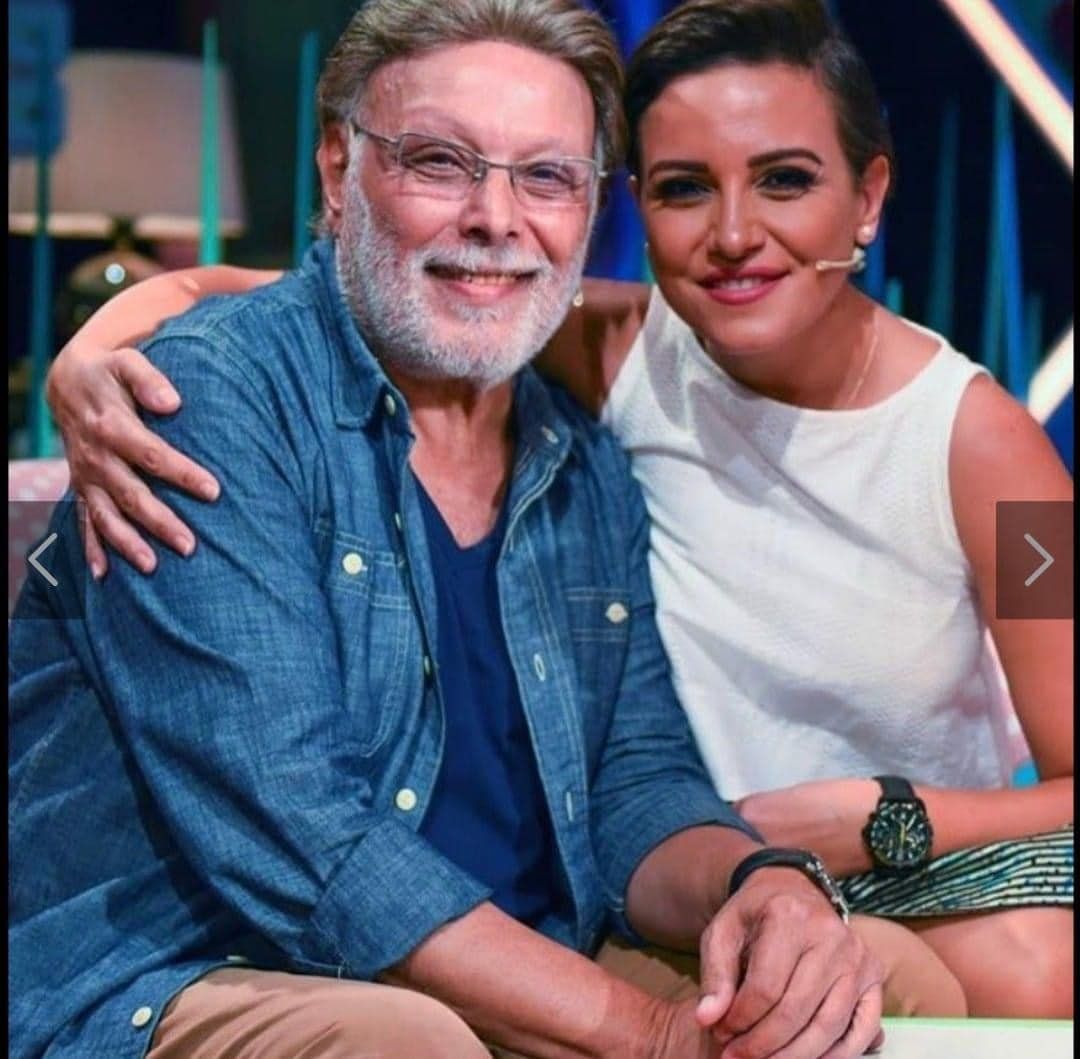 الظهور الأول للفنانة ريهام عبد الغفور وشقيقها بعد وفاة والدهم