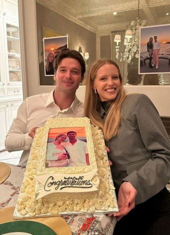 شاهد .. ممثل أميركي شهير بوسامته يعلن خطوبته رسمياً على عارضة أزياء