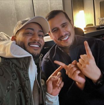 شاهد .. بالصورة - محمد رمضان يلتقي بسمو الأمير تركي بن سلمان