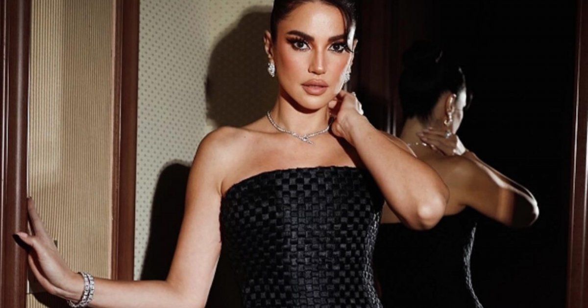 شاهد .. بالفيديو- بلوك ابيض شيك ومميز..درة التونسية تشبه الاميرات