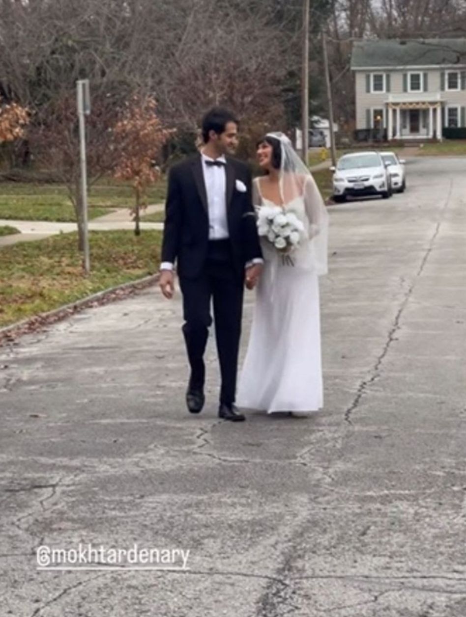 أول صور من حفل زفاف ثراء جبيل على مختار الديناري