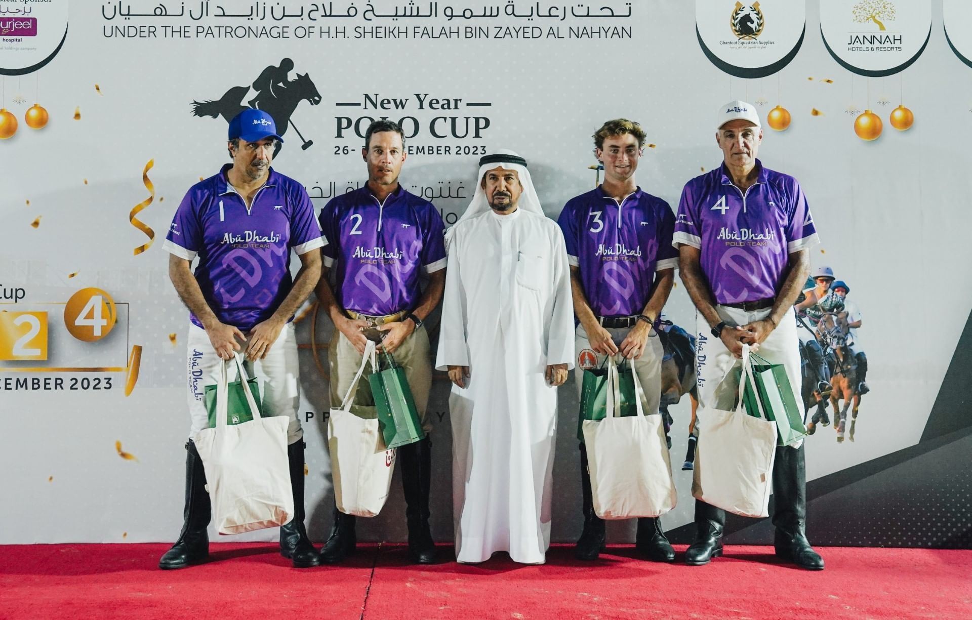 فريق أبوظبي بطلاً لكأس “العام الجديد” للبولو
