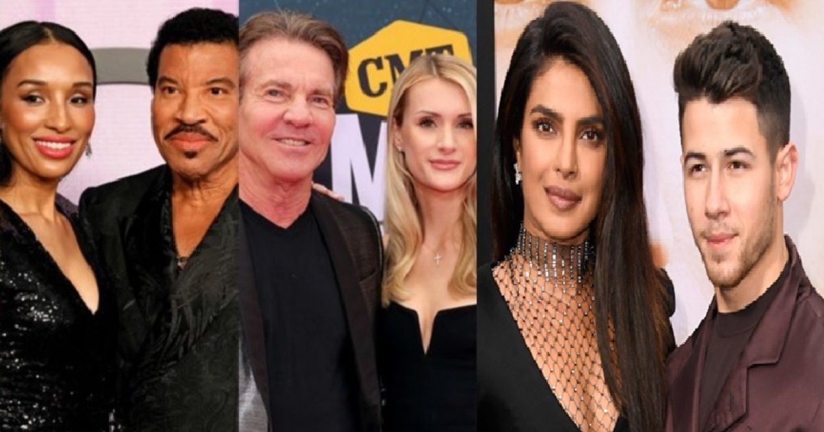 شاهد .. زوجة آرون تايلور تكبره بـ 23 عاماً وفارق العمر بين نيك جوناس وبريانكا شوبرا ليس كما تتوقعون