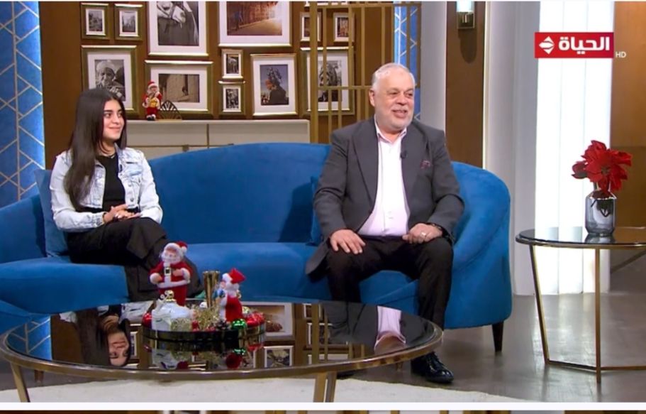 عمرو الليثي يكرم الفنان الكبير أشرف زكي لفوزه بجائزة الدولة التقديرية