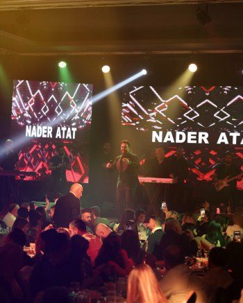 شاهد .. بالفيديو - نادر الأتات يتألق بأجمل حفلات رأس السنة في لبنان .. وسط حضور جماهيري ضخم من مختلف الجنسيات