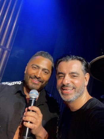 شاهد .. خاص - هكذا علق روني برّاك على لقائه بـ محمد رمضان وتامر حسني وهذا ما قاله عن مشاركته بحفل عمرو دياب في بيروت