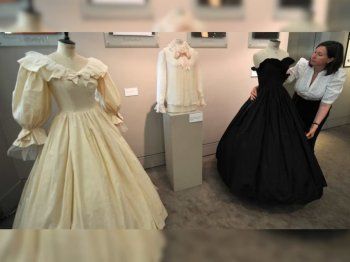 شاهد .. قطعة أخرى من ملابس الأميرة ديانا يتوقع أن تباع بسعر خيالي بالمزاد-بالصور