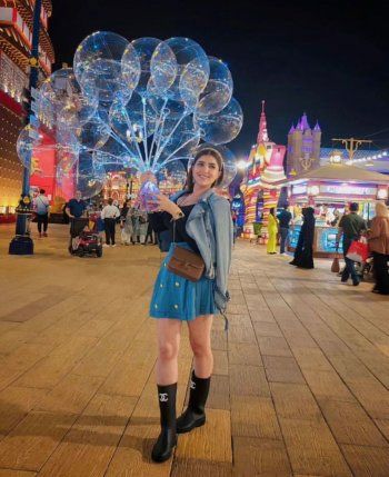 شاهد .. إطلالة كاجوال ناعمة للغاية لـ مي عمر.. والجمهور يشيد بها