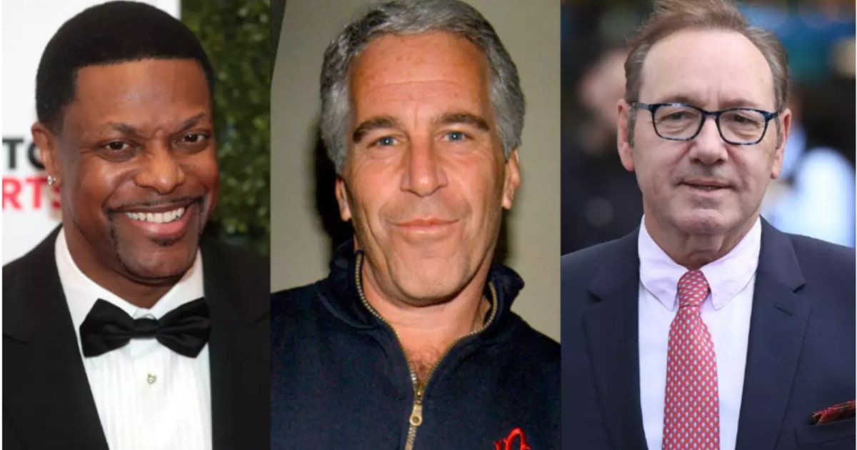 شاهد .. كريس تاكر وكيفن سبيسي وسارة فيرغسون متورطين بقضية جيفري ؟