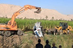 أخبار مصر | عاجل .. إصابة 5 أشخاص في حادث تصادم على الطريق الزراعي