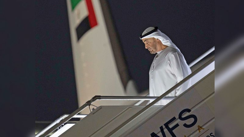 عاجل : في زيارة عمل.. رئيس الدولة يصل إلى الهند