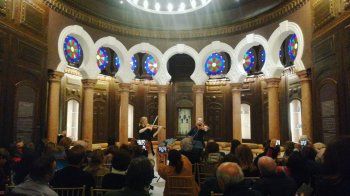 شاهد .. سفر إلى زمن موسيقى الحجرة في قصر سرسق مع ريبال ملاعب وتانيا سونج بدعوة من الكونسرفتوار