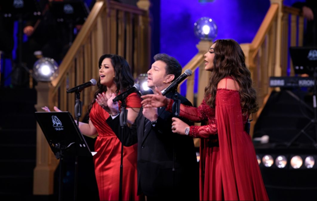 النجمة أحلام تستضيف أمير الغناء العربي هاني شاكر وإيمان عبد الغني