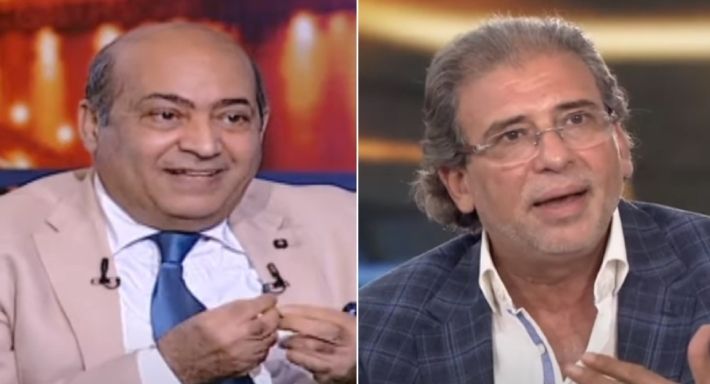 خالد يوسف ماسك في خناق طارق الشناوي: أنا شغلي على ميه بيضا