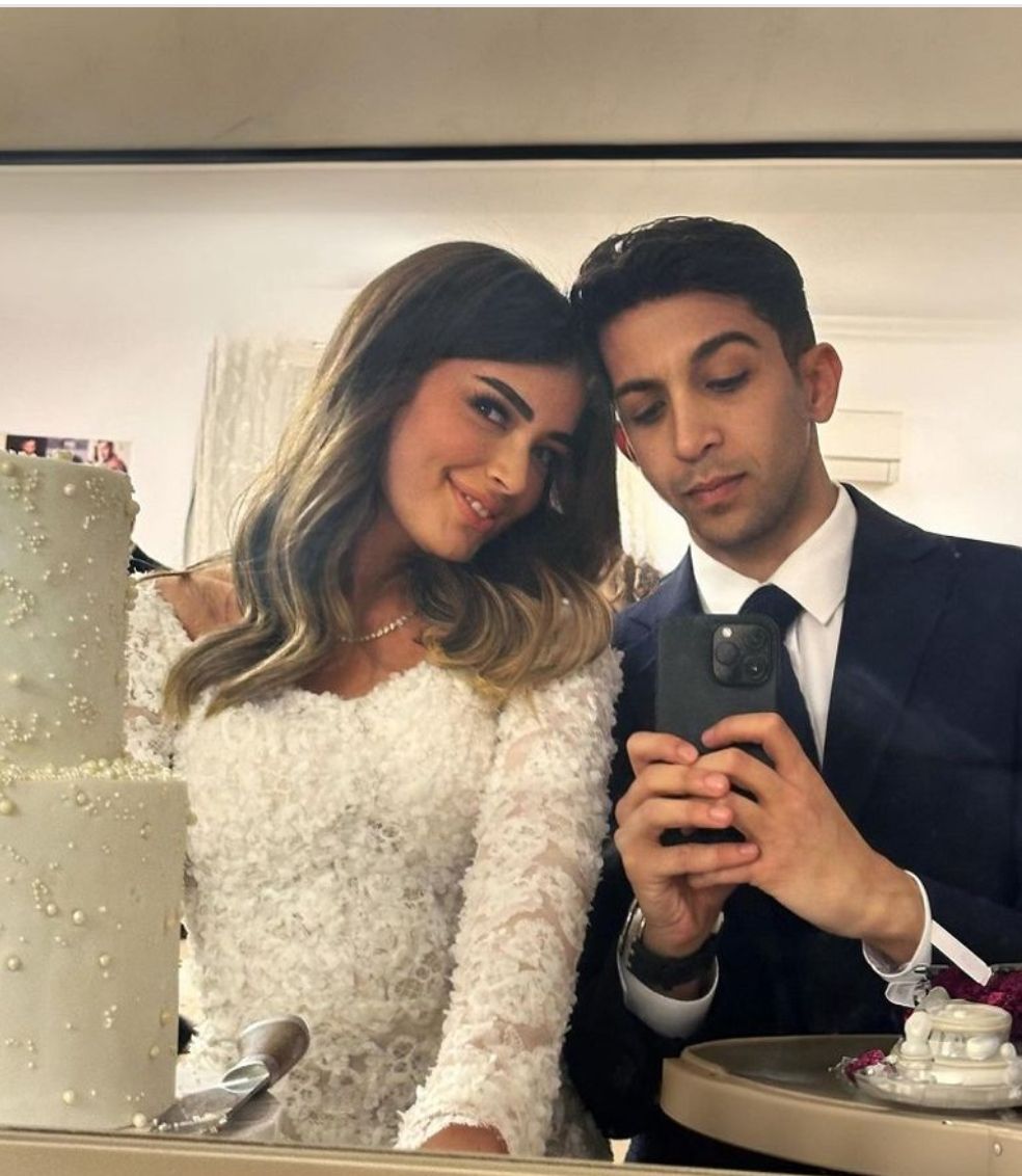 خطوبة ليلى أحمد زاهر وهشام جمال