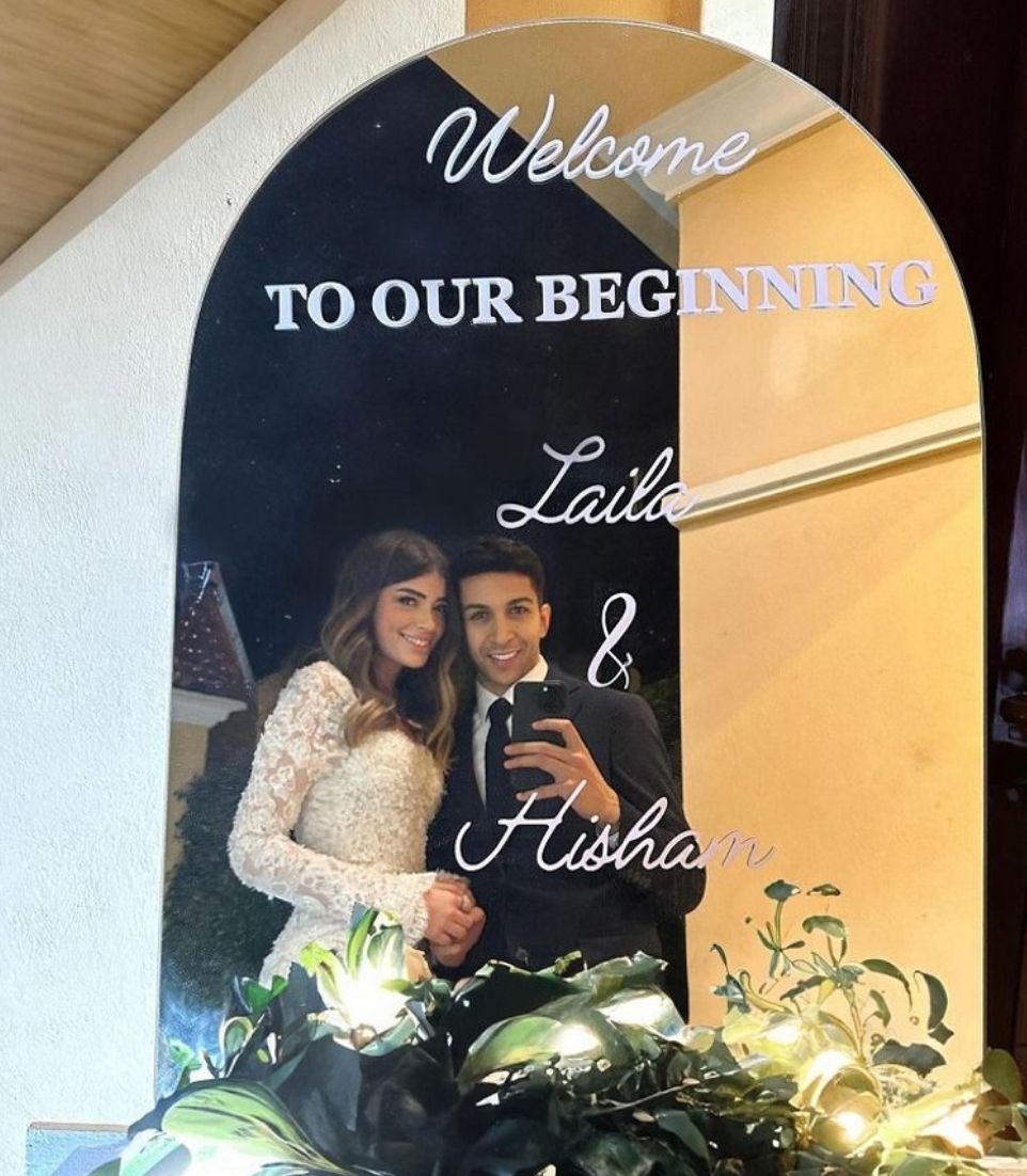 خطوبة ليلى أحمد زاهر وهشام جمال