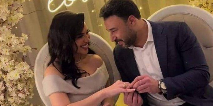 من هي مي فاروق خطيبة الفنان محمد العمروسي؟.. معلومات كتيرة عنها