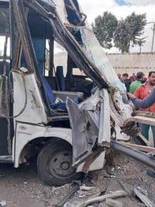 أخبار مصر | بالصور .. إصابة 4 أشخاص في حادث تصادم مروع على الطريق الزراعي