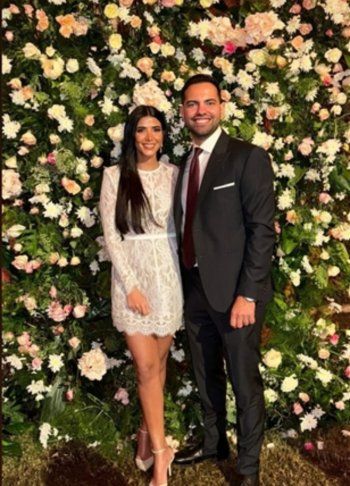 شاهد .. بالصور- ريم سامي تحتفل بخطوبتها على هذا الشاب