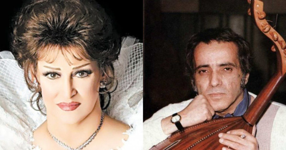 شاهد .. صورة نادرة لزفاف بليغ حمدي ووردة الجزائرية بحضور عبد الحليم حافظ