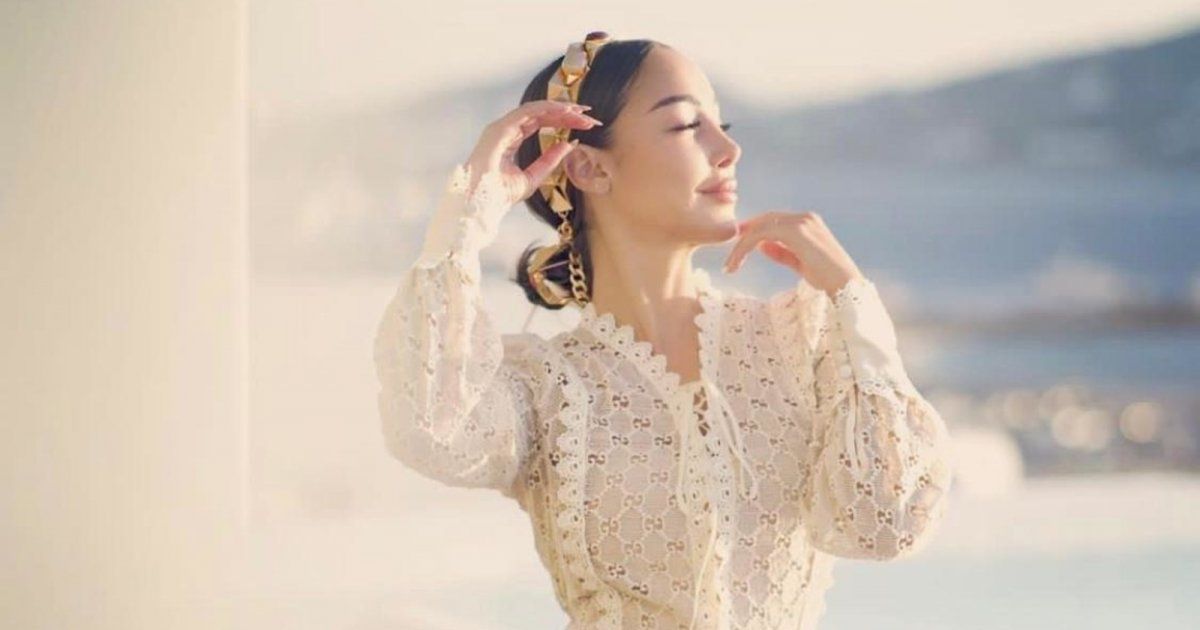 شاهد .. بسمة بوسيل تطل بملابس السباحة.. وتستمتع بوقتها في المغرب