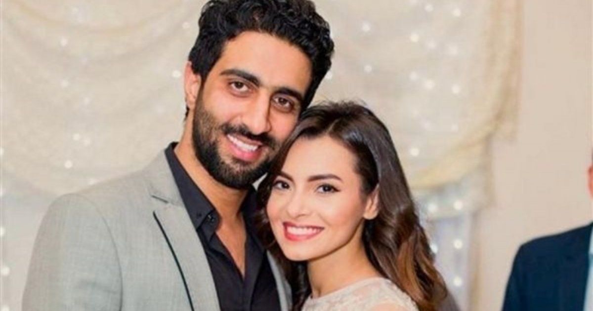 شاهد .. كارمن سليمان وزوجها مصطفى جاد يحتفلان بعيد ميلاد ابنهما .. بالصور