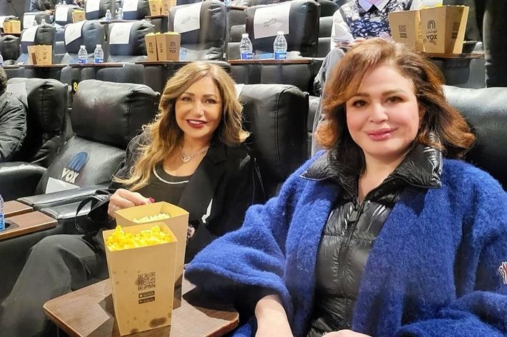 شاهد .. إلهام شاهين تبدي رأيها بفيلم " مقسوم "