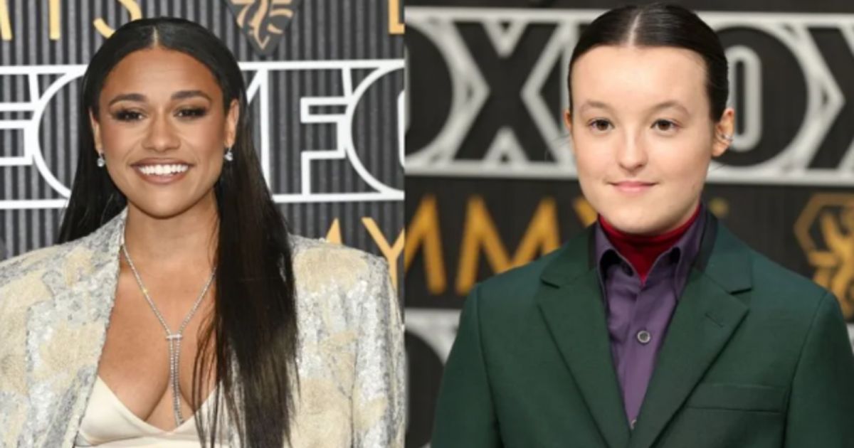 شاهد .. أريانا ديبوز وبيلا رامزي يعانقان بعضهما في حفل Emmys بعض غضب ديبوز منها بسبب نكتة