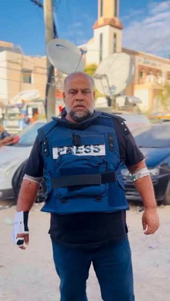 شاهد .. شريهان ترحب بـ وائل دحدوح في الأراضي المصرية.. وهذه رسالتها له