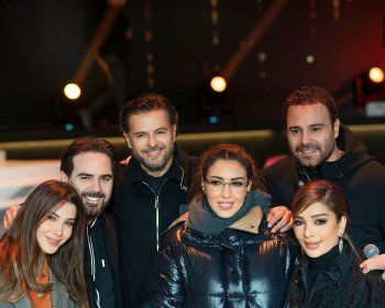 شاهد .. صورة مميزة تجمع وائل جسار بـ5 فنانين آخرين منهم نانسي عجرم وأصالة