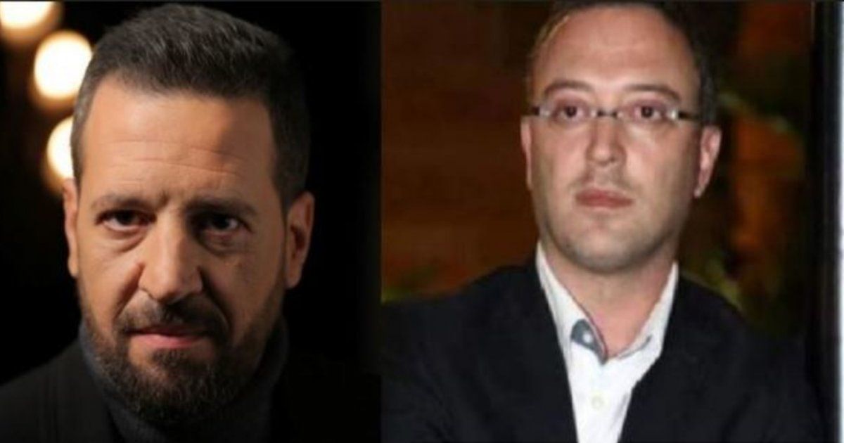 شاهد .. بلال الزين يواسي صديقه منير بو عساف بوفاة زوجته بطريقة مؤثرة