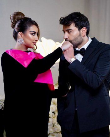 شاهد .. بالصور- لقطات رومانسية وغزل بين عقيل الرئيسي وفرح الهادي