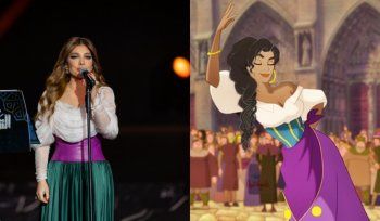 شاهد .. أصالة أميرة من أميرات "ديزني" في حفل" ليلة صلاح الشرنوبي"