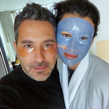 شاهد .. هكذا إعتنت ريم السعيدي بزوجها وسام بريدي قبل ساعات من Joyawards