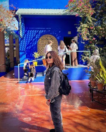 شاهد .. بالصور- بأجواء عائلية..سميرة سعيد تستمتع بعطلتها في مراكش مع أسرتها