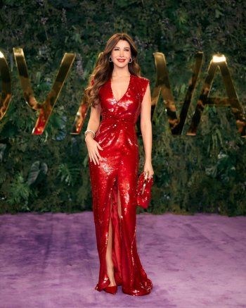 شاهد .. سعر مرتفع لـ فستان نانسي عجرم من Dolce & Gabbana الذي تألقت به في Joy Awards