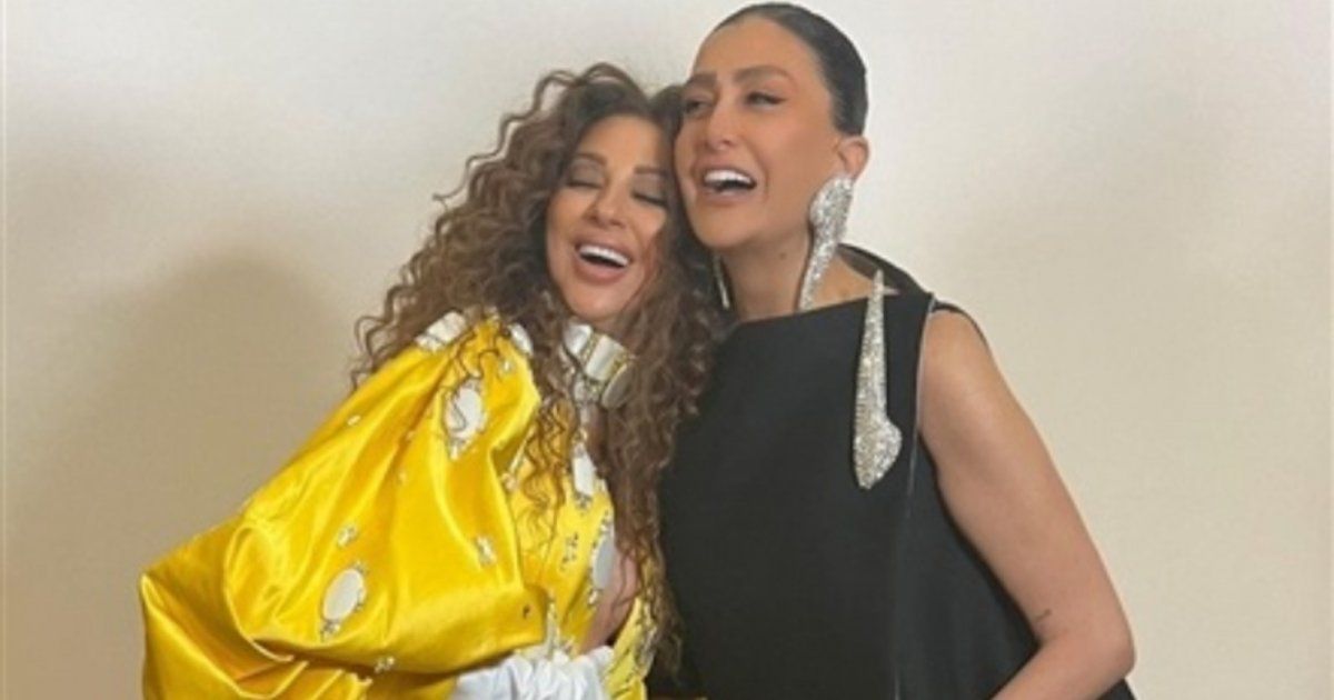 شاهد .. قبلة بين ميريام فارس وغادة عبد الرازق تحدث ضجة وما علاقة إليسا وشيرين عبد الوهاب ؟