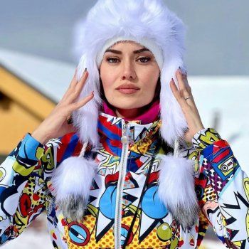 شاهد .. فهرية أفجان تقضي وقتاً ممتعاً برفقة إبنها على الثلوج