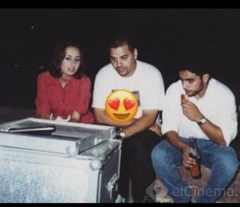 شاهد .. حلا شيحة تستذكر أحد الأعمال القديمة إلى جانب هاني سلامة بصورة قديمة من كواليس التصوير