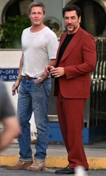 شاهد .. براد بيت يثير الجدل بإطلاله الأخيرة