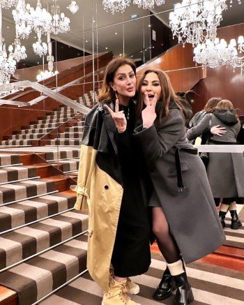 شاهد .. غادة عبد الرازق تشارك متابعيها صورا مع إليسا وتعلق: "حبيبتي"