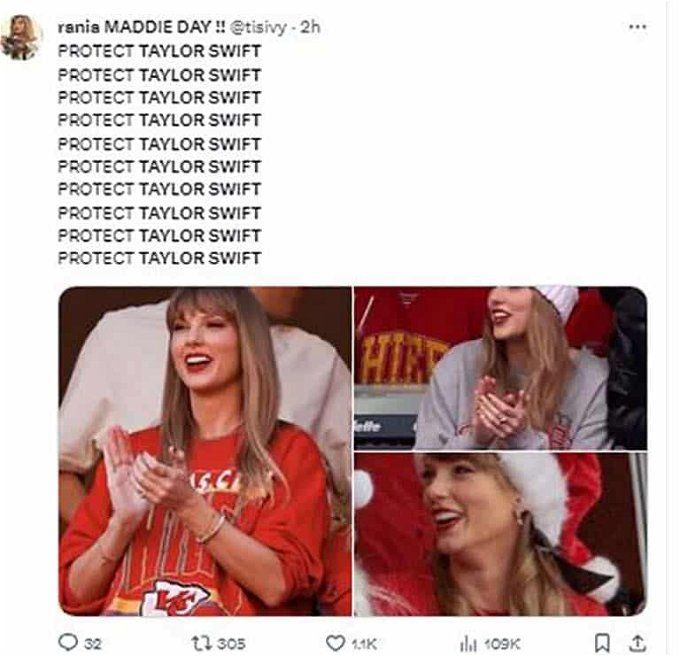 تايلور سويفت الذكاء الاصطناعي تثير السوشيال ميديا بسبب صور “إباحية”