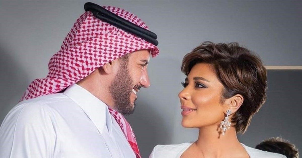 شاهد .. غزل ورسائل رومانسية علنية بين أصالة وزوجها فائق حسن