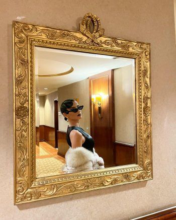 شاهد .. بالصور- بفستان أسود و جمال رائع.. أميرة أديب تبهر الجمهور بأناقتها و أنوثتها