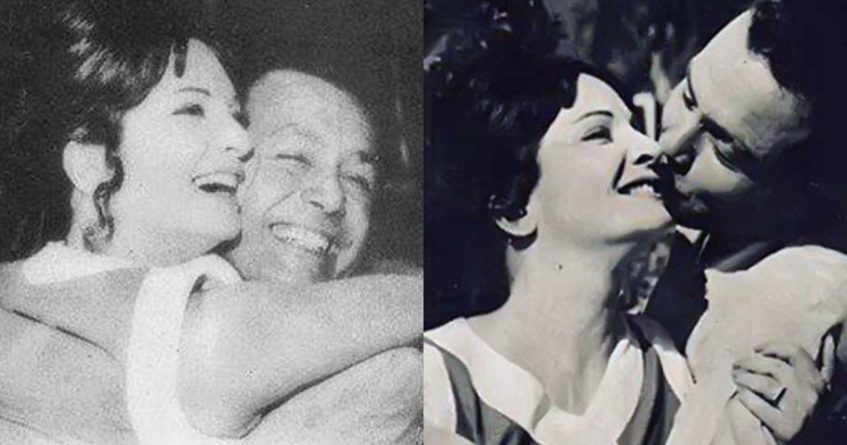 شاهد .. صورة رومانسية نادرة لـ صلاح ذو الفقار وشادية خلال فترة زواجهما