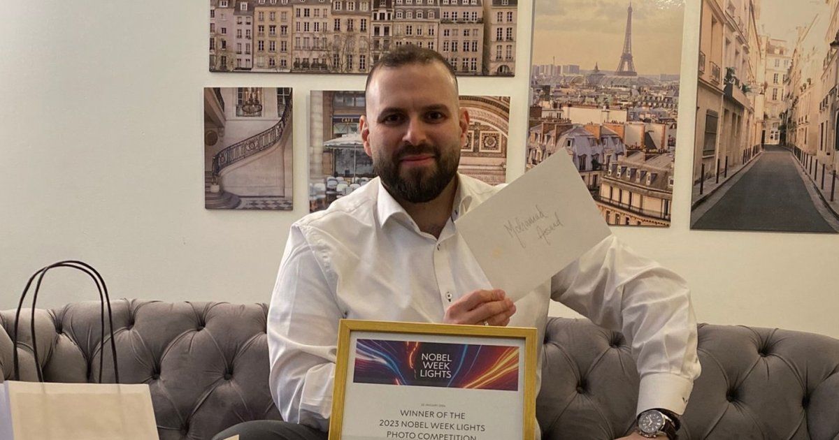 شاهد .. المصور اللبناني محمد أسعد يفوز بجائزة متحف نوبل بصورة "أضيء الظلام"