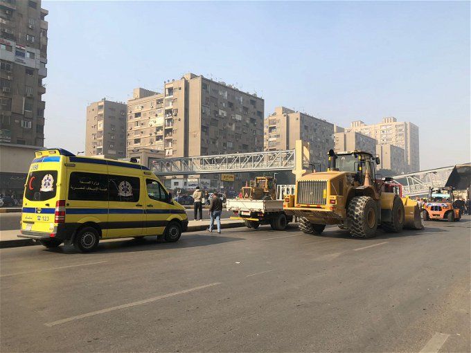 أخبار مصر | تفاصيل مروعة وتهز القلوب .. إصابة 5 أشخاص في حادث انقلاب في منشأة القناطر