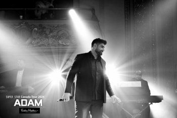 شاهد .. بالصور- خلال جولته الفنية.. آدم يشعل الأجواء في كندا وسط تفاعل مميز من الجمهور