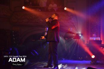 شاهد .. بالصور- خلال جولته الفنية.. آدم يشعل الأجواء في كندا وسط تفاعل مميز من الجمهور